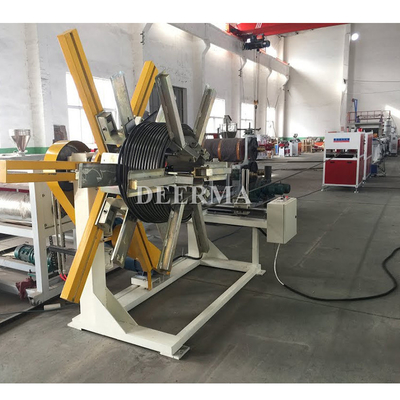 OMRON Controller 250mm HDPE Pipe Making Machine for PE Water Supply Pipe Production Line