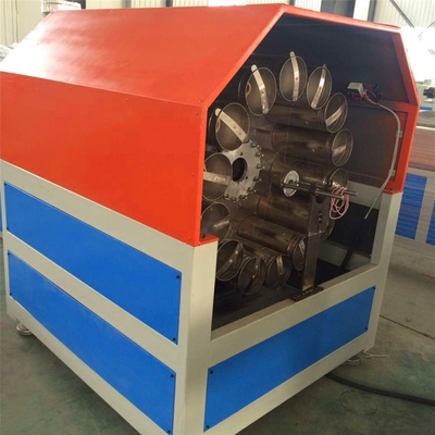4 KG Capacity PVC Yarn Fiber Reinforce Tube Extrusion Machinery 12-50mm Hose Diameter