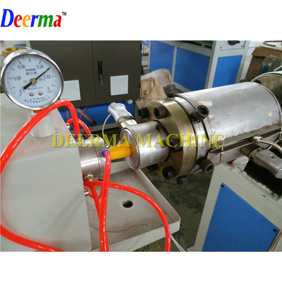PE Pipe Manufacturing Machine HDPE Pipe Extrusion Machine Power W installed power 80kw