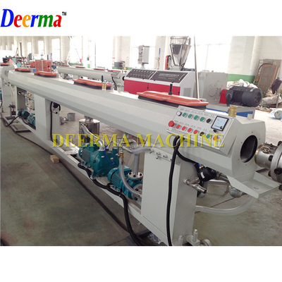 PE Pipe Manufacturing Machine HDPE Pipe Extrusion Machine Power W installed power 80kw