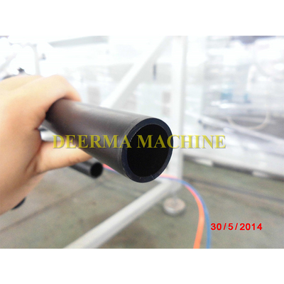 PE Pipe Manufacturing Machine HDPE Pipe Extrusion Machine Power W installed power 80kw