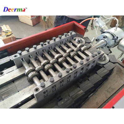 38CrMoALA Material High Speed Plastic PVC Single Wall Corrugated Pipe Machine 6 KG