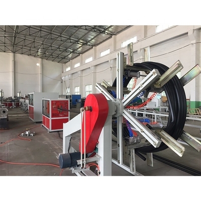 160-250mm Pipe Diameter PE Pipe Extrusion Machine with Output Capacity 250-350kg/h