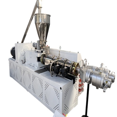 Double-screw PVC Pipe Making Machine with Counter-rotating Twin Screw Type