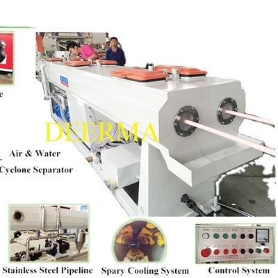 65mm Screw Diameter PVC Pipe Plastic Production Plant for Additive Raw Material