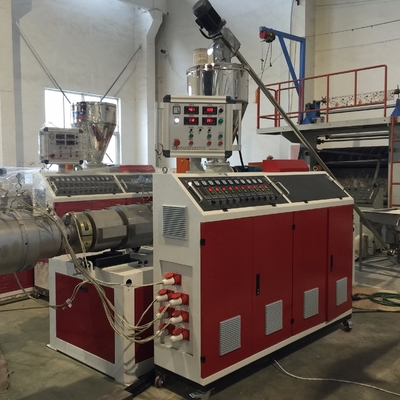 Construction Works PVC Pipe Making Machine with and PVC Resin Raw Material