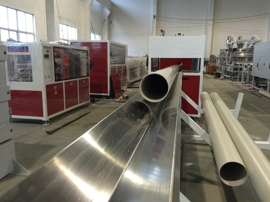 Construction Works PVC Pipe Making Machine with and PVC Resin Raw Material