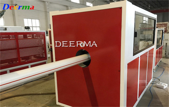 PVC Pipe Making Machine With PVC Powder Raw Materials Counter-rotating conical Twin-screw