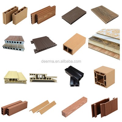 WPC Decking Floor Machine for Wall Panel and WPC Door Frame Powered by Siemens Motor