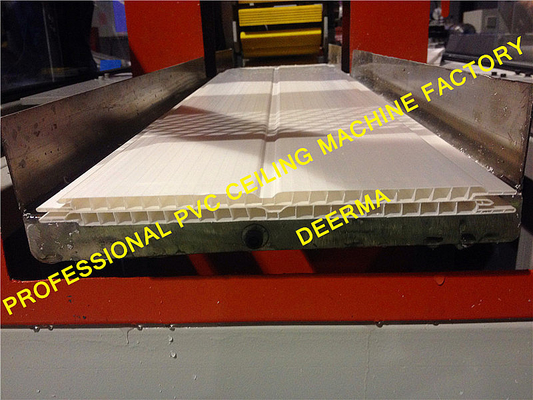 Door Panel Extrusion Line Suitable for 1220-2050mm Product Width and 380V Voltage