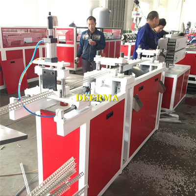 70 120 kg/h Output Angle Bead PVC Plastic Corner Bead Machine with Customized Voltage