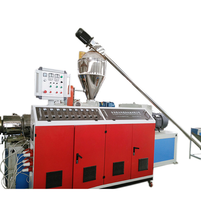 High Productivity PVC Cable Trunking Extruder Production Line With Hole Punching Machine