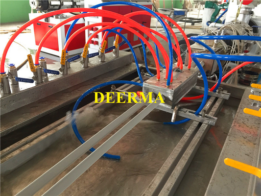 High Output 20mm PVC Electric Cable Profile Extrusion Machine with 180-250 kg/ hr Capacity