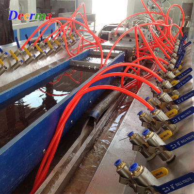 Customized WPC Profile Extrusion Machine with 65mm Screw Diameter and 55rpm Screw Speed