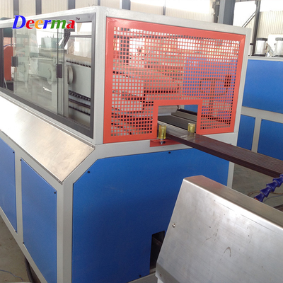 Customized WPC Profile Extrusion Machine with 65mm Screw Diameter and 55rpm Screw Speed