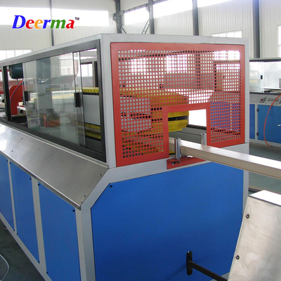 180 250 kg/h Output WPC Door Frame Profile Production Extrusion Line Machine at 55 rpm Screw Speed