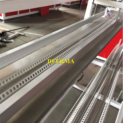 90kw/70kw Twin Screw Type PVC Angle Corner Bead Machine for White Drywall Partition