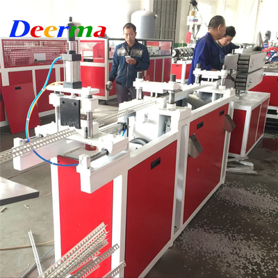 SIEMENS DEIDE Drive Motor PVC Corner Bead Plastic Products Making Machine for Output