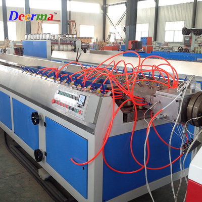 PLC Controlled WPC Decking Production Machine for L20000*W2100*H3200mm WPC Profiles