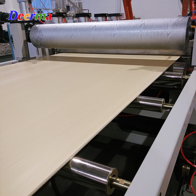 300-400kg/h Output WPC Solid Foam Board Extrusion Line Machine for PVC Wall Panel Door