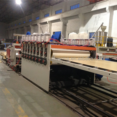High Capacity PVC Hard Surface Foam Sheet Making Machine with Screw Material 38CrMoALA and Design