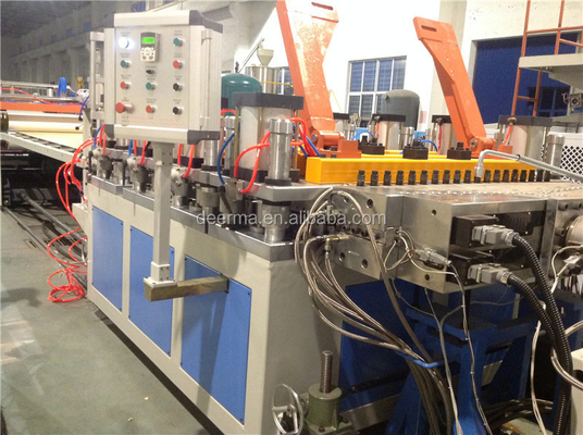 High Capacity PVC Hard Surface Foam Sheet Making Machine with Screw Material 38CrMoALA and Design