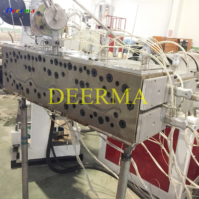 38CrMoALA Screw Material PVC Hollow Wave Roof Tile Production Line with SIEMENS Motor