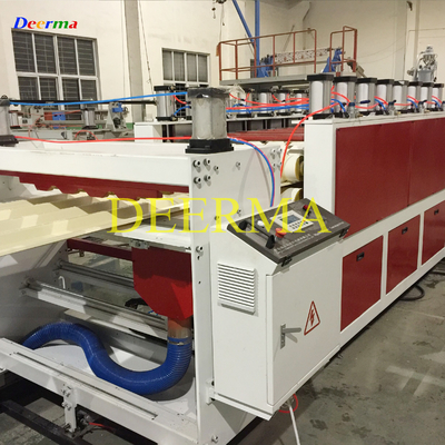 Inverter ABB Frequency Controller PVC Twin Wall Hollow Roof Machine for Construction