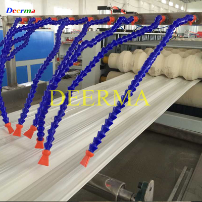 Inverter ABB Frequency Controller PVC Twin Wall Hollow Roof Machine for Construction