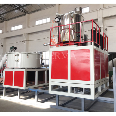 45kW Power PVC PP PE Mixer/Mixing Machine for 600L Max. Loading Volume Requirement