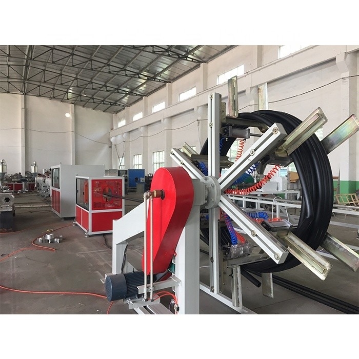 160-250mm Pipe Diameter PE Pipe Extrusion Machine with Output Capacity 250-350kg/h