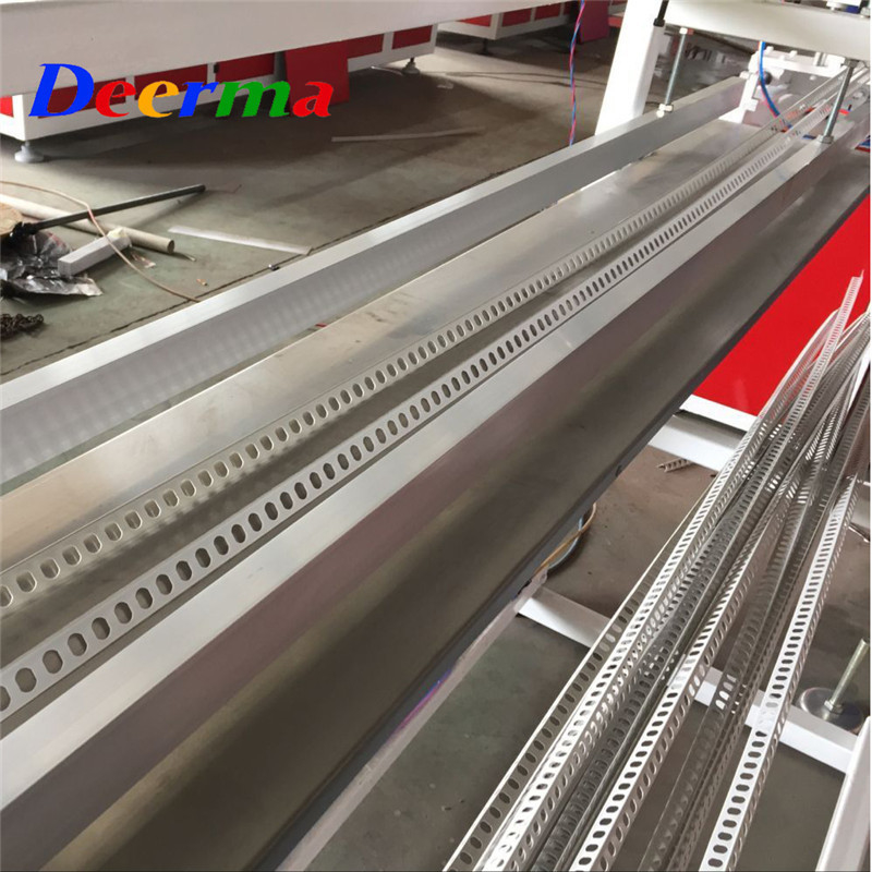 SIEMENS DEIDE Drive Motor PVC Corner Bead Plastic Products Making Machine for Output